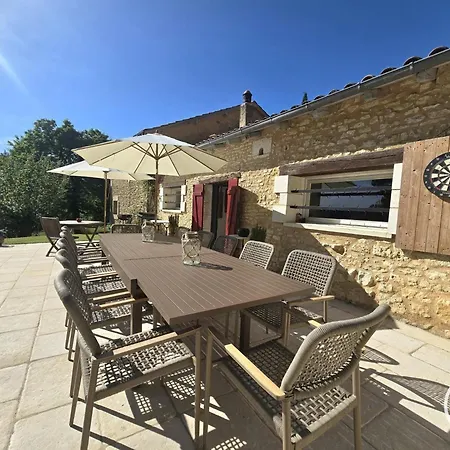 Maison Avec Piscine Privee Et Animaux Admis - 10 Pers. - Fr-1-616-586 * Saint-Pancrace (Dordogne)